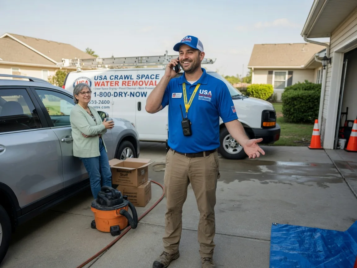 Crawl Space Water Removal Point Lookout, MO FAQs